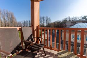 Balkón alebo terasa v ubytovaní Superb bohemian flat for 6 pers in the heart of the Equestrian centre 164