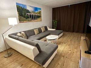 Posezení v ubytování Apartmán Centrum Komfort FREE PRIVATE PARKING