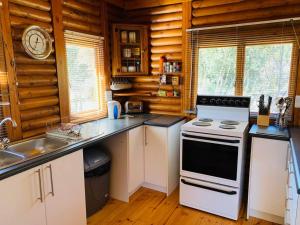 Η κουζίνα ή μικρή κουζίνα στο Nougat Cabin