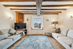 Zona d'estar a Ivy Farm House - Wetton