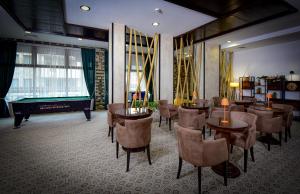 A seating area at Rhodopi Home Hotel Chepelare - Half Board & All inclusive
