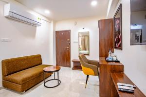 Istumisnurk majutusasutuses Treebo A1 Residency, Hingna T Point