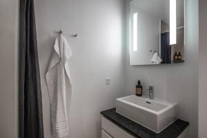 Kopalnica v nastanitvi Hotel Scheelsminde