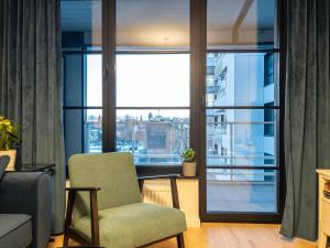 Posedenie v ubytovaní Apartament z dwiema sypialniami + parking
