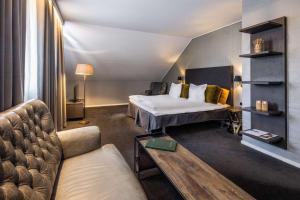 Postelja oz. postelje v sobi nastanitve Hotel Scheelsminde