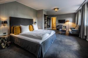 Postelja oz. postelje v sobi nastanitve Hotel Scheelsminde