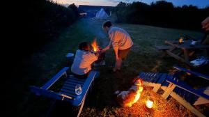 入住Tregantle Farm Eco GLAMPSITE的客人