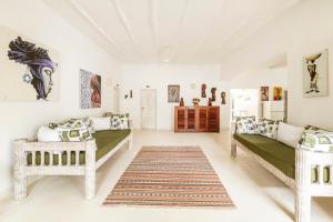 Istumisnurk majutusasutuses Chris House solo camere