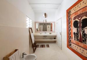 Vannituba majutusasutuses Chris House solo camere