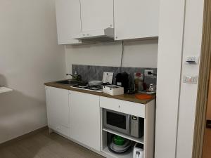 Kuchyň nebo kuchyňský kout v ubytování Appartamento AmareTrani