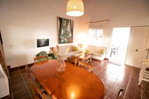 A seating area at Casas Isabel