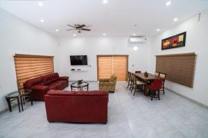 TV a/nebo společenská místnost v ubytování VILLA 2 COSTA FELIX