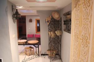 Istumisnurk majutusasutuses Maison d'hôtes Dar El Nath