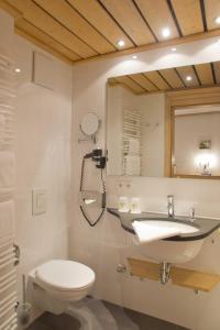 Koupelna v ubytování Hotel Grüner Baum
