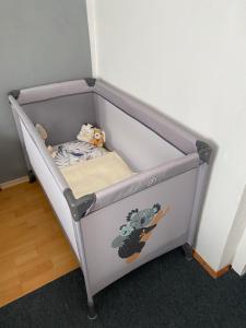 Postel nebo postele na pokoji v ubytování Apartma Ella