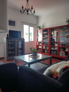 Posezení v ubytování Chalet Matalascañas