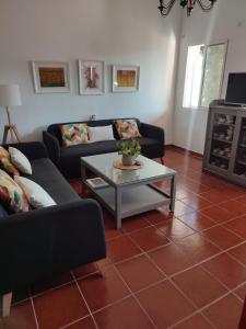 Posezení v ubytování Chalet Matalascañas