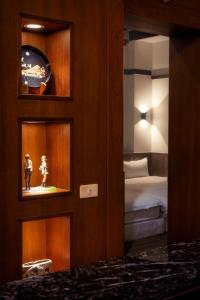 Pine Tree Resort 客房内的一张或多张床位
