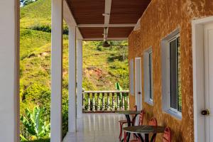 Balkón nebo terasa v ubytování Hotel Campestre La Francesina
