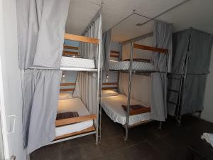 Letto o letti in una camera di Monkey Safari Hostel