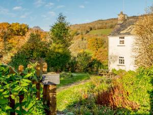 an old house in the middle of a garden at 2 Bed in Llangynidr BN052 in Llangynidr