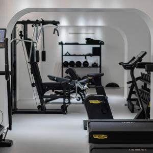 Fitness centrum a/nebo fitness zařízení v ubytování La Roqqa