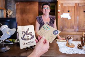 Certifikát, hodnocení, plakát nebo jiný dokument vystavený v ubytování Hotel&Restaurant Armanac de Toubïe