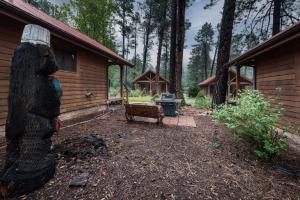 Zahrada ubytování Shadow Mountain Lodge and Cabins