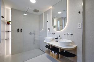 Koupelna v ubytování Apartmány Vila Terasy