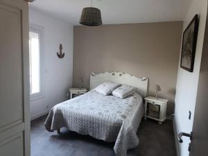 Postel nebo postele na pokoji v ubytování Résidence Courtaude - Superbe maison de 100m2 secteur Rayolet près des plages MAE-7054