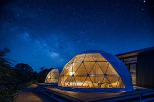 Kuvagallerian kuva majoituspaikasta THE GLAMPING PLAZA 伊勢志摩BASE, joka sijaitsee kohteessa Ugata