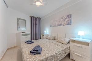 Postel nebo postele na pokoji v ubytování Comfortable apartment in Viña del Mar