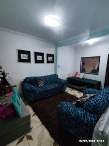 Χώρος καθιστικού στο JR Temporada Casa Beach +22 φωτογραφίες