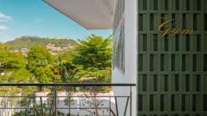 a view from the balcony of a house at La Vie Hotel Juru in Simpang Ampat +61 photos