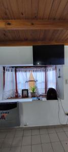 TV a/nebo společenská místnost v ubytování Patagonia home