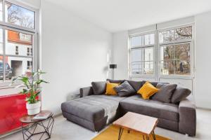 Posezení v ubytování MARLEI 6 Apartment mit 3 Schlafzimmern, gemütlichen Wohnbereich, mit 2 WCs