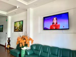 TV a/nebo společenská místnost v ubytování HOÀNG DIỆU DALAT