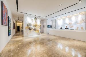 Vstupní hala nebo recepce v ubytování Atour Hotel Xujiahui Meiying