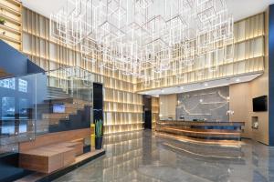 Vstupní hala nebo recepce v ubytování Atour Hotel Xi'an Daming Palace