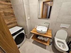 Ένα μπάνιο στο Superior apartment s terasou 2 - Ski&Bike, Janské Lázně