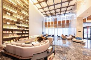 Posezení v ubytování Atour Hotel Foshan Shunde Happy Coast