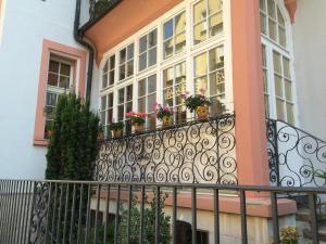 Balkón nebo terasa v ubytování Hotel Barbara