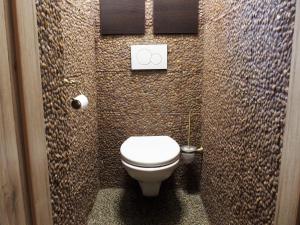 Koupelna v ubytování Apartmány U Krumlova