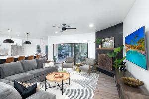 a living room with a couch and a table at Scottsdale Vacation Rentals in Phoenix