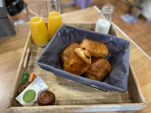 Jídlo v bed and breakfast nebo okolí