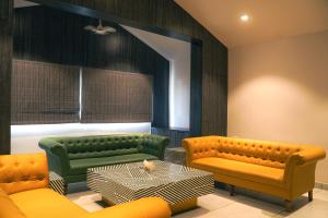 Istumisnurk majutusasutuses Ariena by Spree Hotels Goa