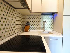 Kuchyň nebo kuchyňský kout v ubytování Hostdomus - Color Apartment + 5 fotografií