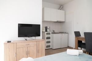 Kuchyň nebo kuchyňský kout v ubytování Apartments Matic Vodice