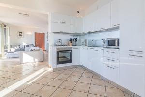 Køkken eller tekøkken på Jewel of Varenna