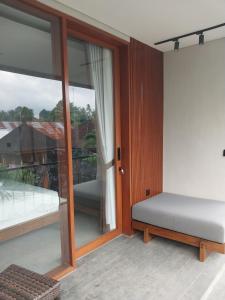 Balkón nebo terasa v ubytování Cuan House Ubud